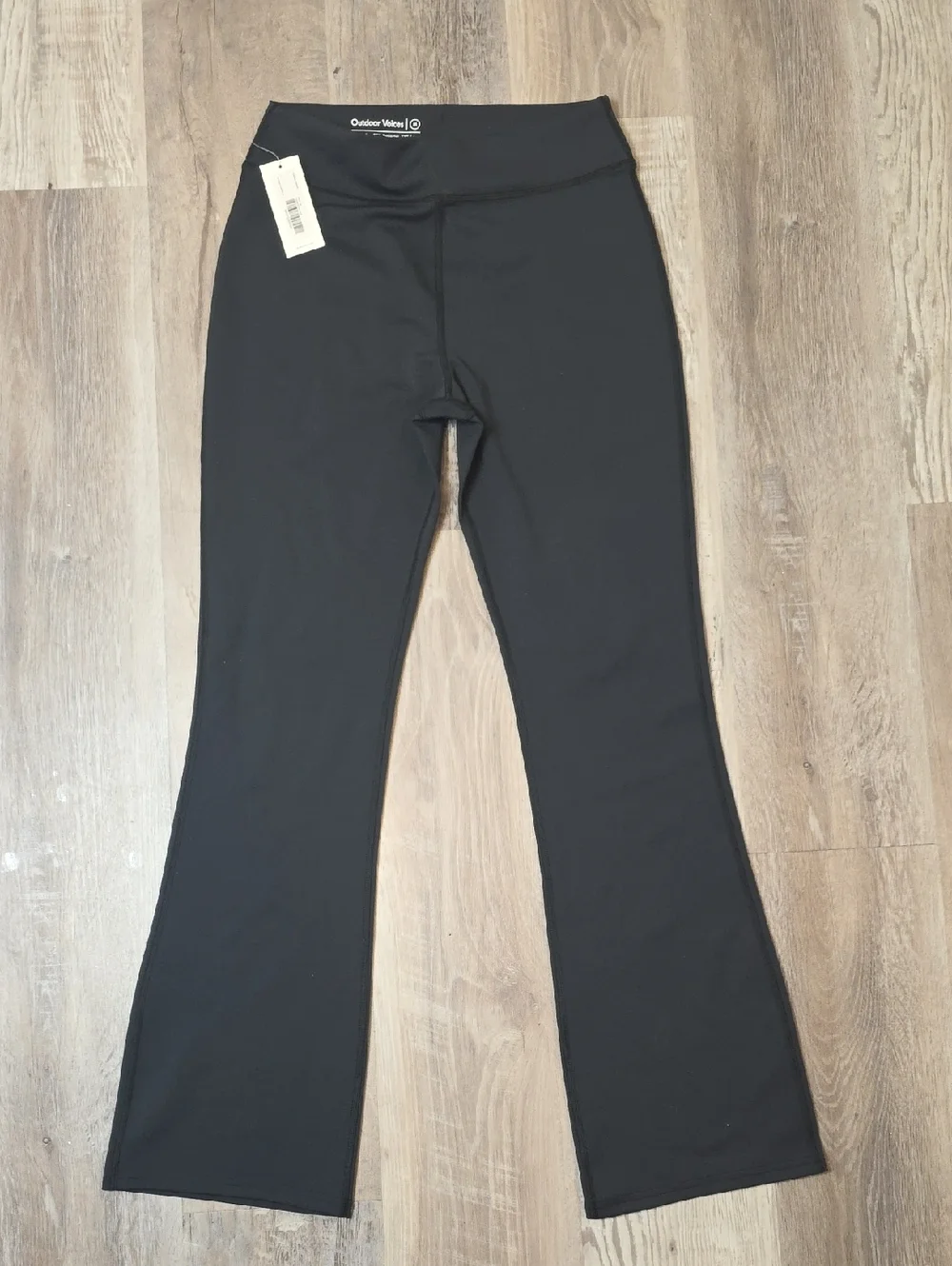 Outdoor Voices Black Kick Flare Women'a Leggings‎ Size M